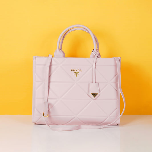 Symbole Tote Bag With Dust Bag (Pink - 404)