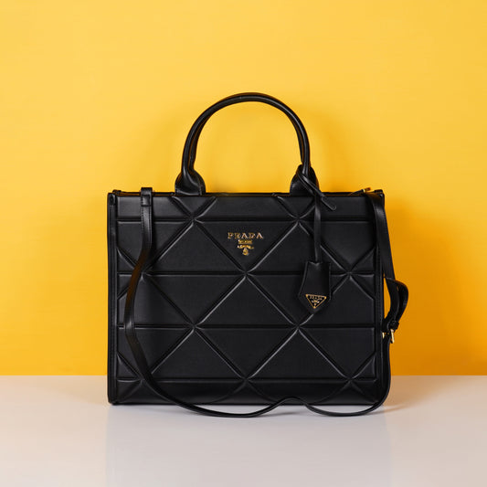 Symbole Tote Bag With Dust Bag (Black - 403)