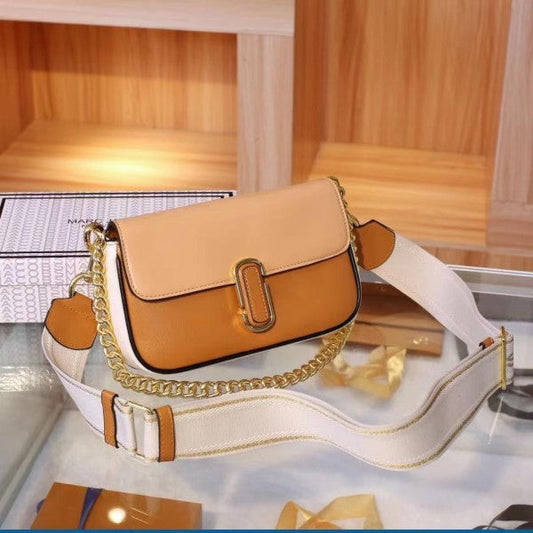 The J Shoulder Bag With OG Box & Dust Bag (Brown - 553)