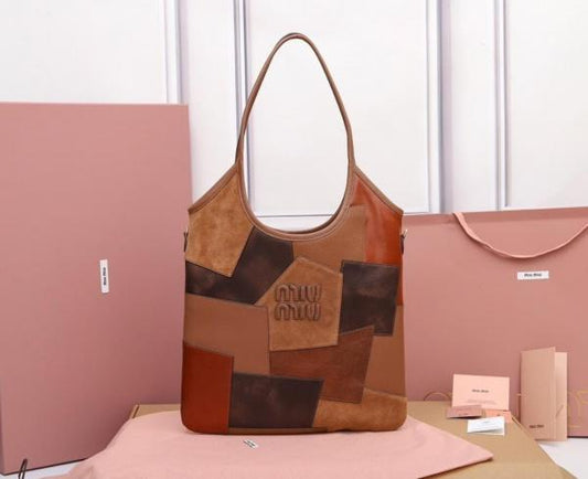 Ivy Leather Limited Edition Tote Bag With OG Dust Bag (Brown - 1106)