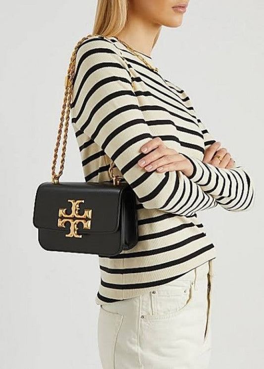 Eleanor Premium Quality Shoulder Bag With OG Box & Dust Bag (Black - 257)