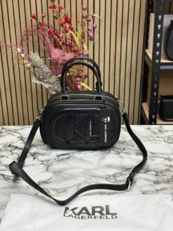 KARL LAGERFELD KL LOGO CROSSBODY BAG