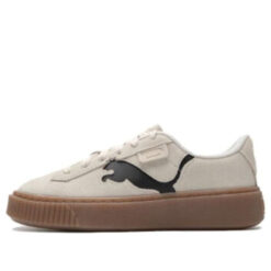 PUMA_Suede Platform Shoes 'Beige Brown