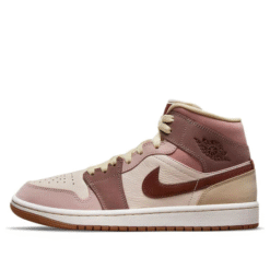 Nike Air_Jordan 1 Mid Mauve Brown Womens
