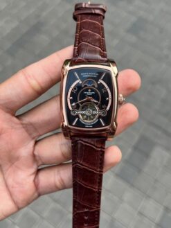 Patek Philippe Barrel Automatic Rose Gold & Brown